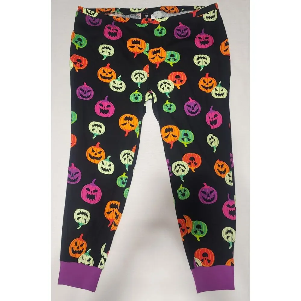 Halloween pumpkin pajama pants 3X women's by Hyde and eek boutique
